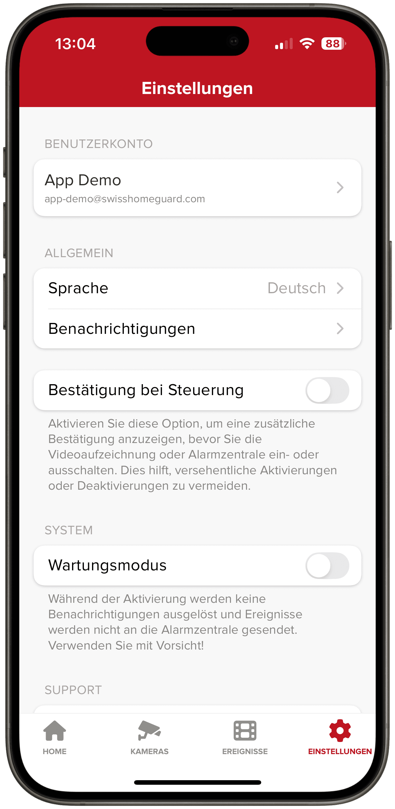 Settings-DE
