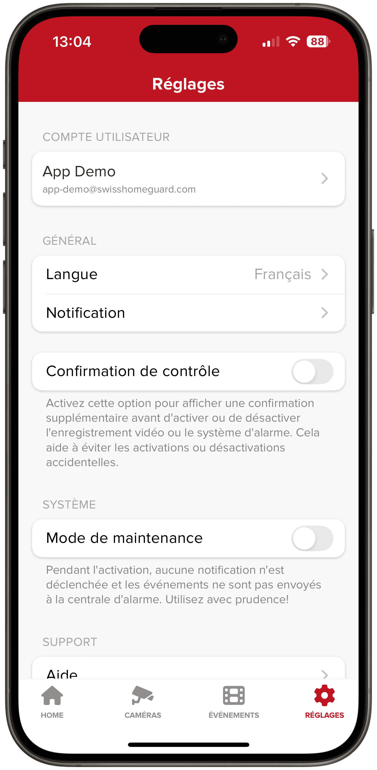 Settings-FR